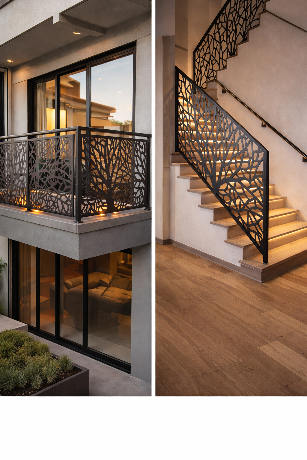 Laser Cut Balcony & Staircase Rails