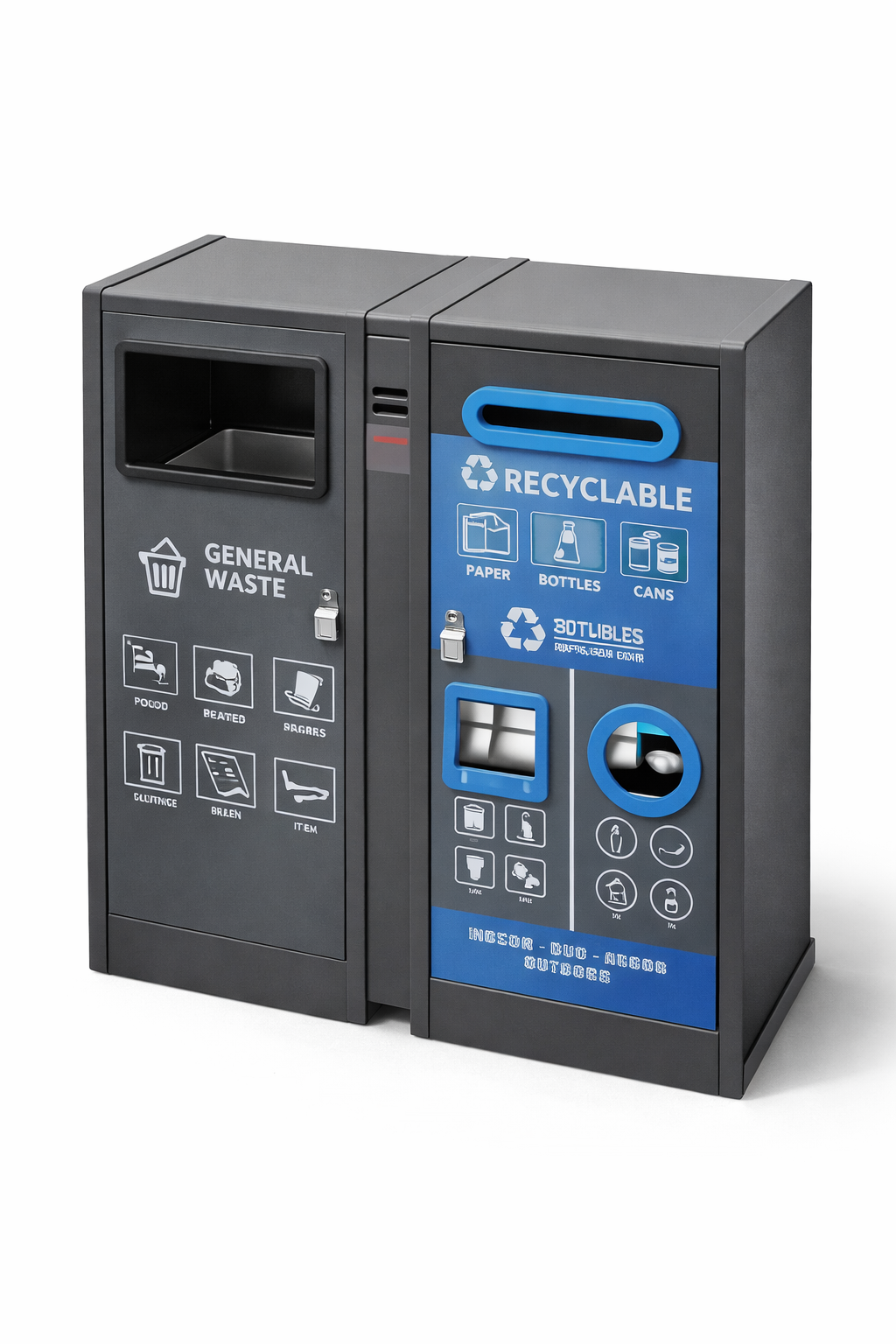 SmartSort™ Duo Recycling Bin
